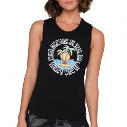 Salty Crew Dos Palms Muscle Tank Womens