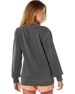 Salty Crew Scripted Boyfriend Crewneck Sweatshirt