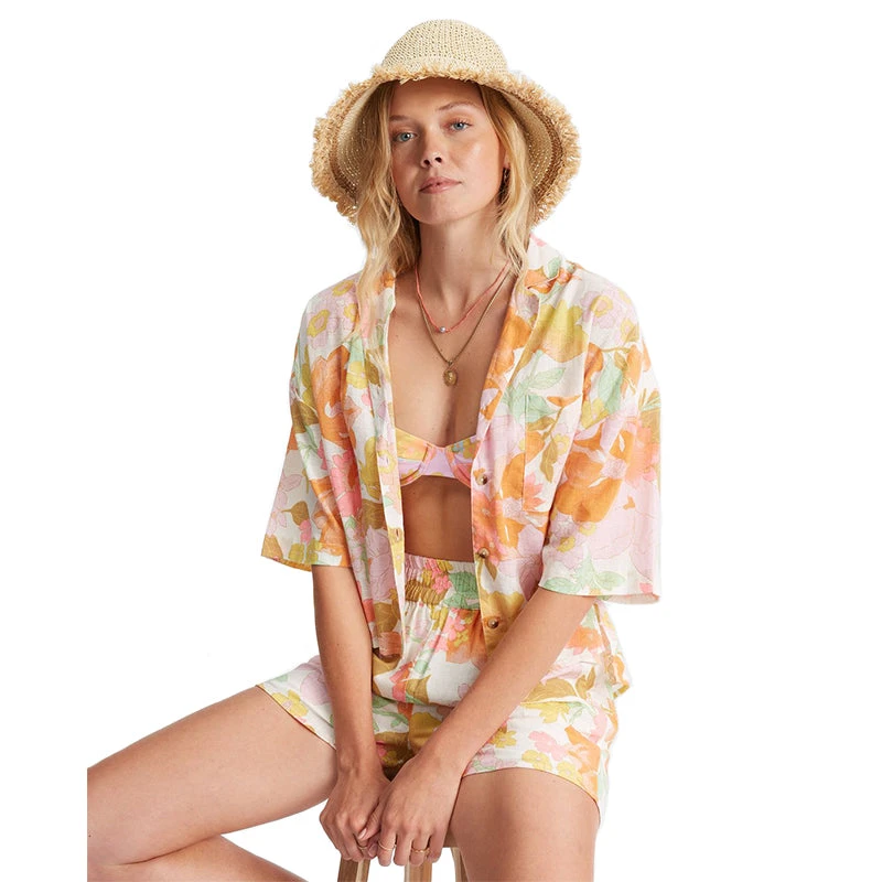 Billabong Womens All Good Button-Down Top 7 Billabong Womens All Good Button-Down Top