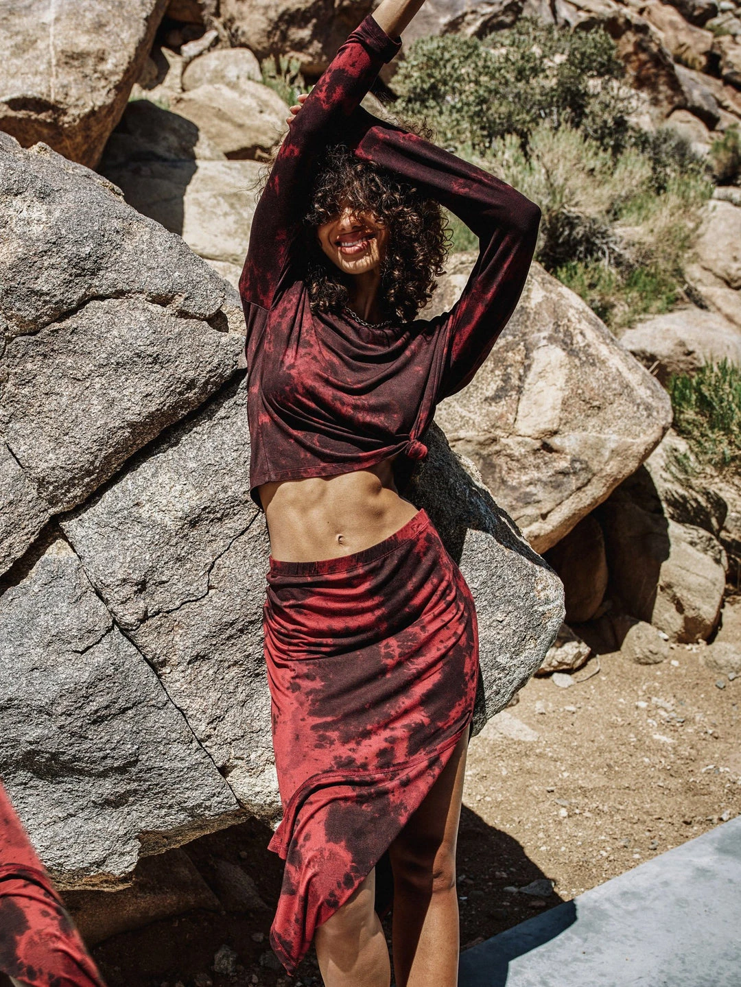 Volcom Be Easy Babe Tie Dye L/S Tee (PS) 6 Volcom Be Easy Babe Tie Dye L/S Tee (PS)