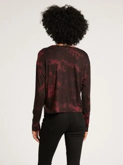 Volcom Be Easy Babe Tie Dye L/S Tee (PS) 8 Volcom Be Easy Babe Tie Dye L/S Tee (PS)