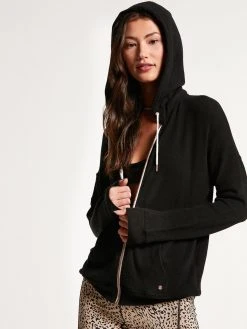 Volcom Womens Lil Zip Fleece Zip-Up Hoodie (PS) 22 Volcom Womens Lil Zip Fleece Zip-Up Hoodie (PS)