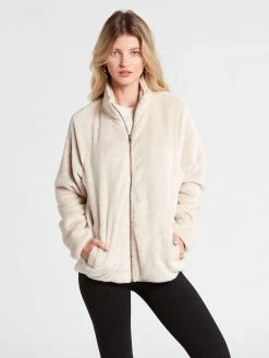 Volcom Womens Pheelin Phuzzy Zip Jacket