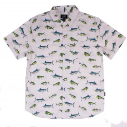 Jack's Surfboards Bait And Hook S/S Woven Shirt Mens