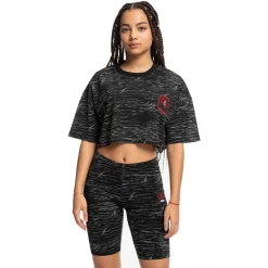 Womens Stranger Things X Quiksilver Upside Down Bike Shorts