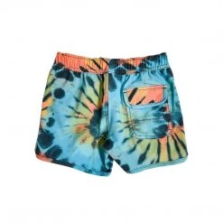 Alton Boys (2-7) Tye Dyer Volley 10" Elastic Boardshorts