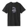 HUF Mens Men's Black Suit Spider-Man S/S T-Shirt