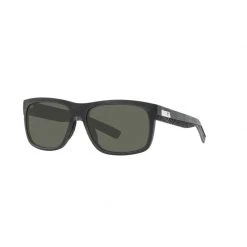 Costa Baffin Sunglasses (Net Gray With Gray Rubber/Gray Glass - Polarized)