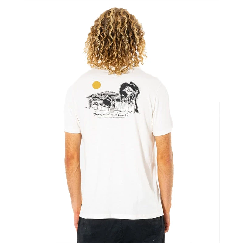 Rip Curl Mens Bakery S/S Tee 3 Rip Curl Mens Bakery S/S Tee