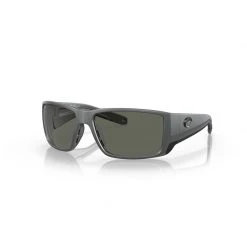 Costa Mens Blackfin Pro Sunglasses (Matte Gray/Gray - Polarized)