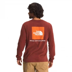 The North Face Mens Box NSE Long Sleeve Tee