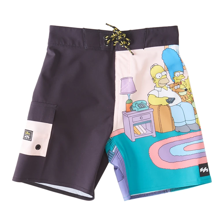 Kids Boys (2-7) The Simpsons X Billabong Simpsons Family Couch Pro Boardshorts 3 Kids Boys (2-7) The Simpsons X Billabong Simpsons Family Couch Pro Boardshorts