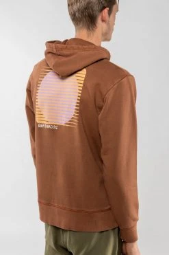 Rhythm Haze Vintage Fleece Hooded Sweatshirt Mens