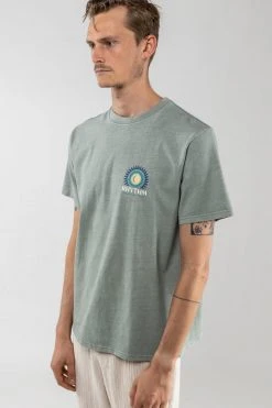 Rhythm Mens Blaze Vintage SS T-Shirt