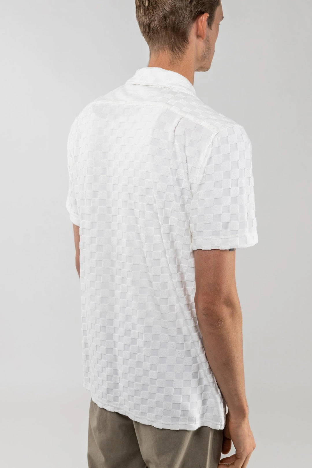 Rhythm Mens Jacquard Terry SS Shirt 5 Rhythm Mens Jacquard Terry SS Shirt