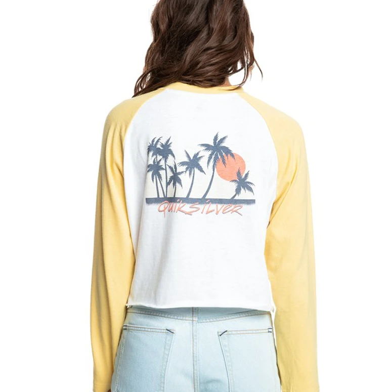 Quiksilver Colorblock L/S T-Shirt Womens 3 Quiksilver Colorblock L/S T-Shirt Womens