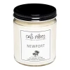 Cali Vibes Newport - Natural Soy Wax Candle Home 1 Cali Vibes Newport - Natural Soy Wax Candle Home