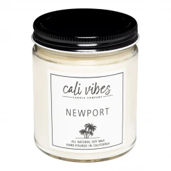 Cali Vibes Newport - Natural Soy Wax Candle Home