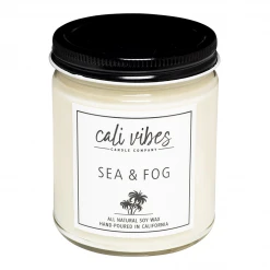 Cali Vibes Sea + Fog - Natural Soy Wax Candle