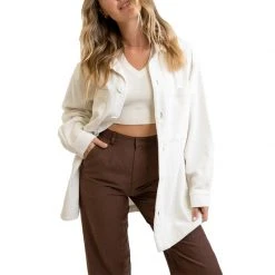 Rhythm Corduroy Oversized Shacket