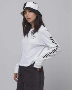 HUF Women's Domestic Long Sleeve Crop Tee