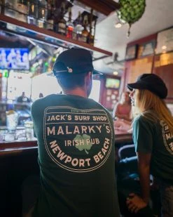 Malarky's Irish Pub X Jack's Surfboards S/S Tee Mens