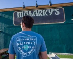 Malarky's Irish Pub X Jack's Surfboards S/S Tee Mens