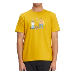 The Simpsons X Billabong Duff Buds Organic S/S T-Shirt Mens