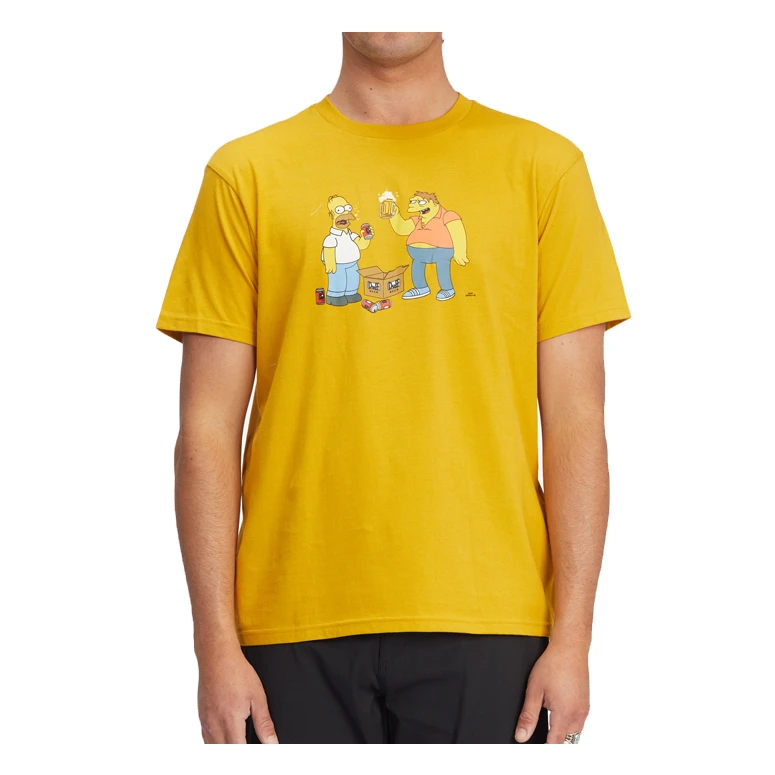 The Simpsons X Billabong Duff Buds Organic S/S T-Shirt Mens 3 The Simpsons X Billabong Duff Buds Organic S/S T-Shirt Mens