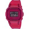 G-Shock Digital Color Skeleton Series Red Resin Watch DW5600SB-4 Mens