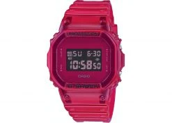G-Shock Digital Color Skeleton Series Red Resin Watch DW5600SB-4 Mens