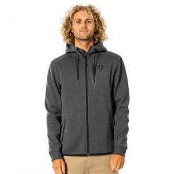 Rip Curl Departed Anti-Series Fleece Zip Up Hoodie