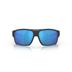 Costa Diego Sunglasses (Matte Black/Blue Mirror - Polarized) Mens