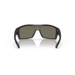 Costa Diego Sunglasses (Matte Black/Blue Mirror - Polarized) Mens