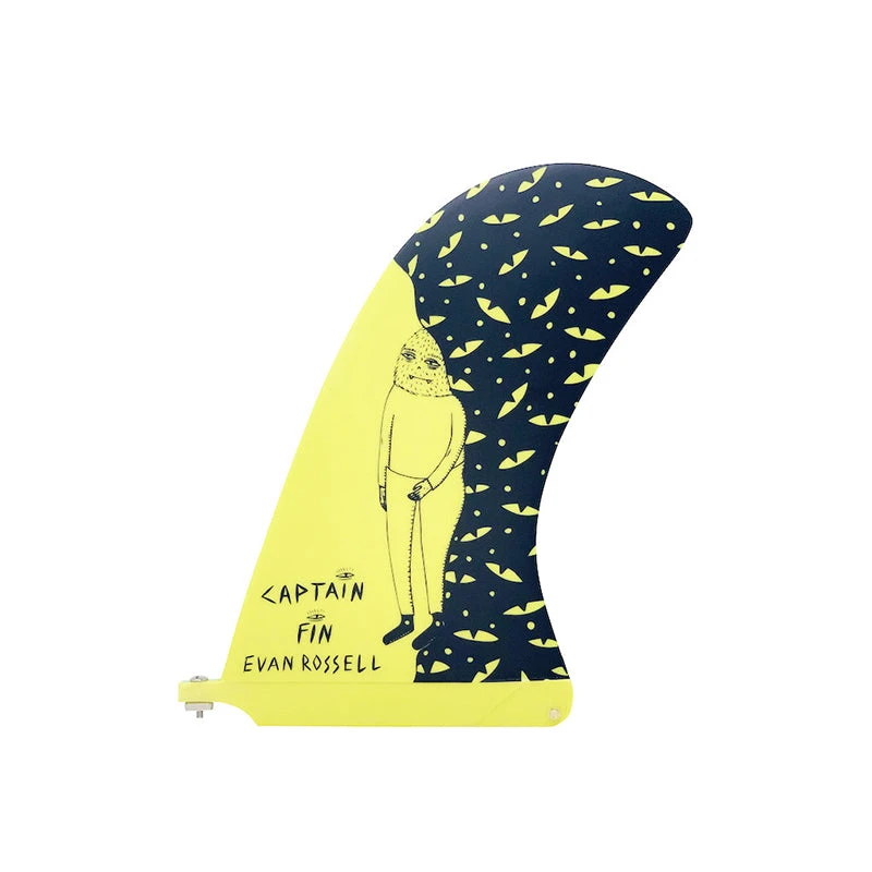 Captain Fin Co Surf EVAN ROSSELL HAIRY FOOLS 10" (YELLOW) 3 Captain Fin Co Surf EVAN ROSSELL HAIRY FOOLS 10" (YELLOW)