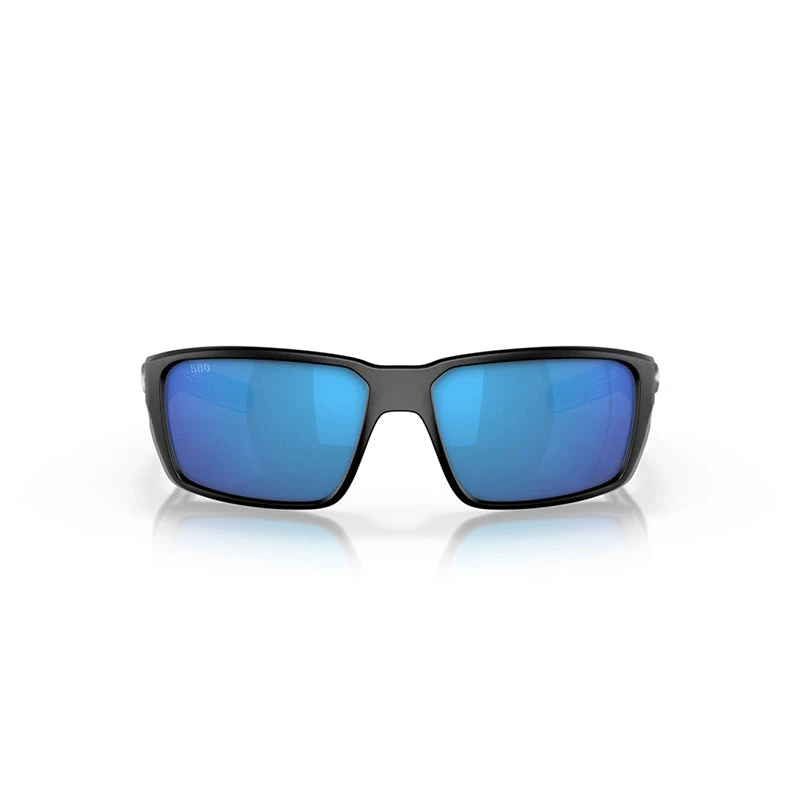 Costa Mens Fantail Pro Sunglasses (Matte Black/Blue Mirror - Polarized) 4 Costa Mens Fantail Pro Sunglasses (Matte Black/Blue Mirror - Polarized)