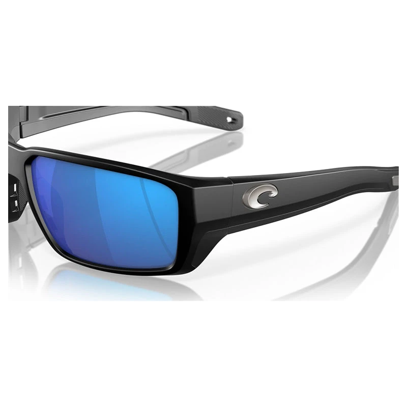 Costa Mens Fantail Pro Sunglasses (Matte Black/Blue Mirror - Polarized) 8 Costa Mens Fantail Pro Sunglasses (Matte Black/Blue Mirror - Polarized)
