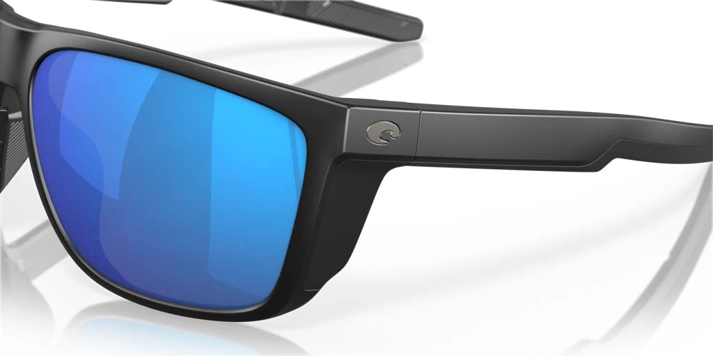 Costa Mens Ferg XL Sunglasses (Matte Black/ Blue Mirror - Polarized) 8 Costa Mens Ferg XL Sunglasses (Matte Black/ Blue Mirror - Polarized)