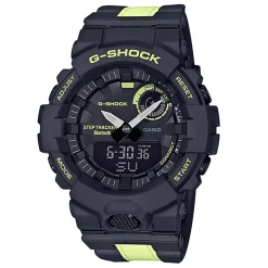 G-Shock GBA800LU-1A1 Men's Power Trainer Glow In The Dark Watch