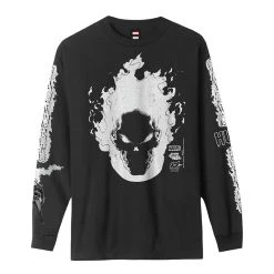 HUF Men's Ghost Rider L/S Tee