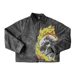HUF Men's Ghost Rider Work Jacket