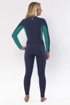 Womens Women's Sisstrevolution 4/3mm Seven Seas Chest Zip Fullsuit