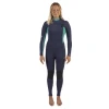 Sisstrevolution Girls Sissterevolution 4/3mm 7 Seas Chest Zip Fullsuit