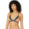 Rip Curl Womens Heat Wave Cross Back Tri Swim Top