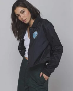 HUF Womens Women's Hi-Fi Crop Coaches Jacket