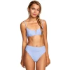 RVCA High-Rise Cheeky Bikini Bottoms Womens