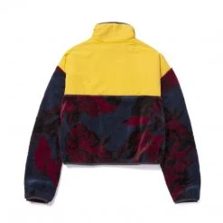 HUF Women's Sativa Sherpa Pullover Womens 10 HUF Women's Sativa Sherpa Pullover Womens