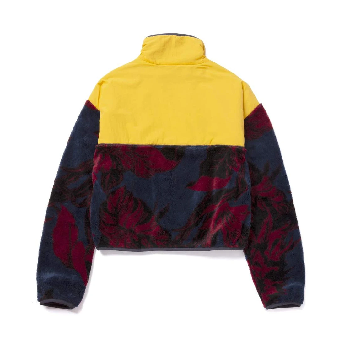 HUF Women's Sativa Sherpa Pullover Womens 5 HUF Women's Sativa Sherpa Pullover Womens