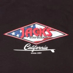 Jack's Surfboards Mens American Diamond CF (Classic Fit) S/S Tee