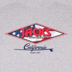 Jack's Surfboards Mens American Diamond CF (Classic Fit) S/S Tee